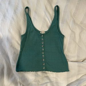 Billabong green tank! Only worn once great condition!